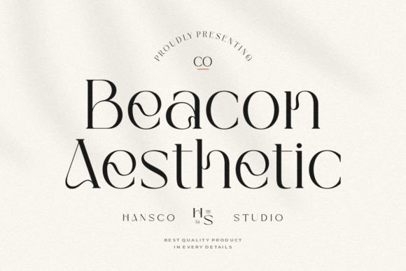 Beacon Aesthetic: A Serif Font for Timeless Design