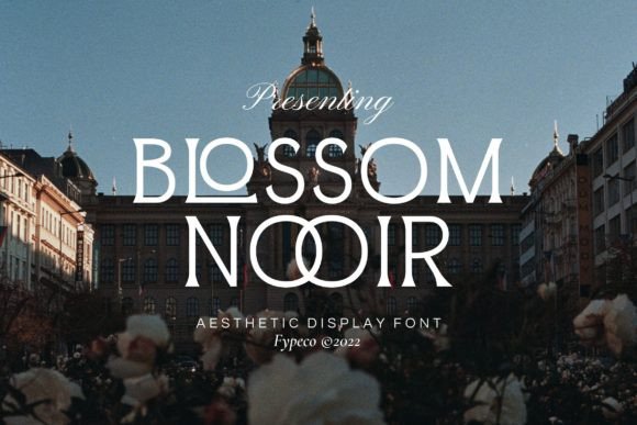 Blossom Noir Font for Professional Branding