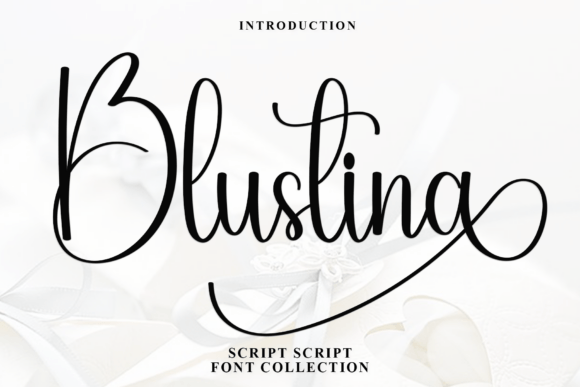 Blustina: A Warm, Playful Font for Crafters