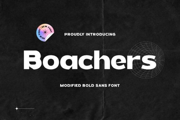 Boachers: A Bold Sans Serif for Web Design