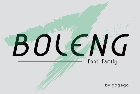 Boleng: A Modern Sans Serif Review