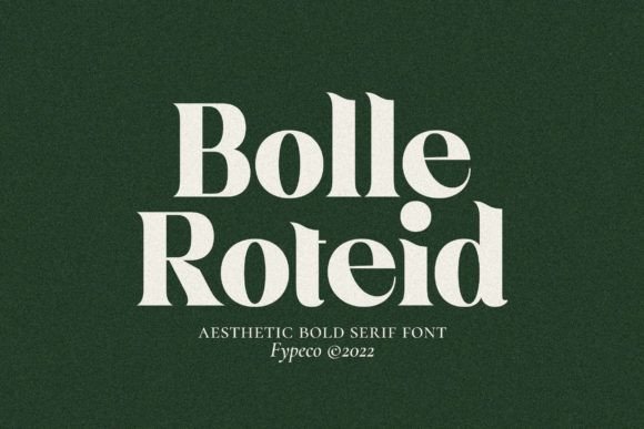 Bolle Roteid Font for Creative Makers