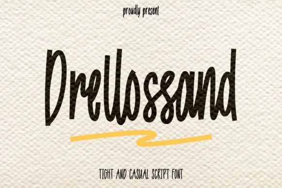 Drellossand: A Script Font for Impactful Design
