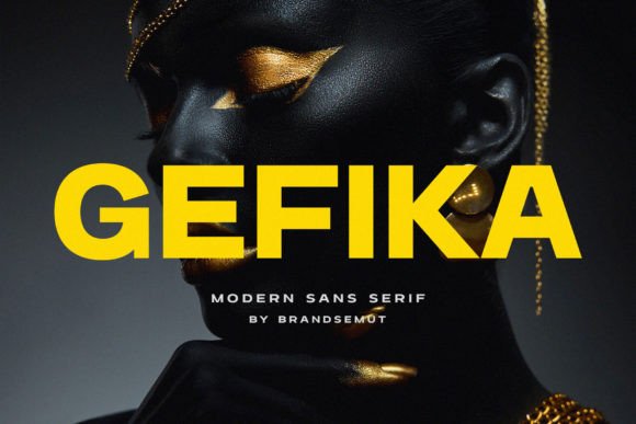 Gefika: Bold Sans Serif for Craft Creators