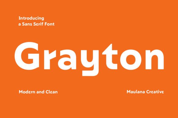 Grayton Font: Bold & Modern