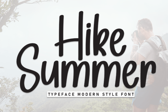 Hike Summer: A Warm Handwritten Font