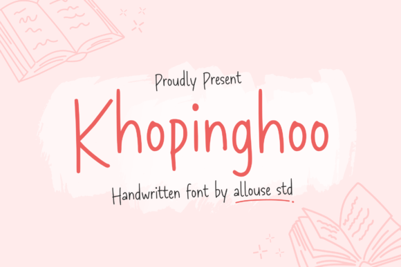 Khopinghoo: A Warm Handwritten Font