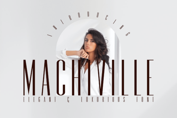 Machiville Font: Modern Typography for Editorial Design