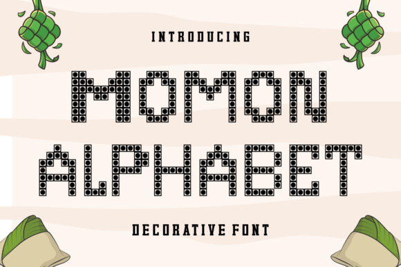 Momon Alphabet Font