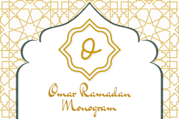 Omar Ramadan Monogram Font