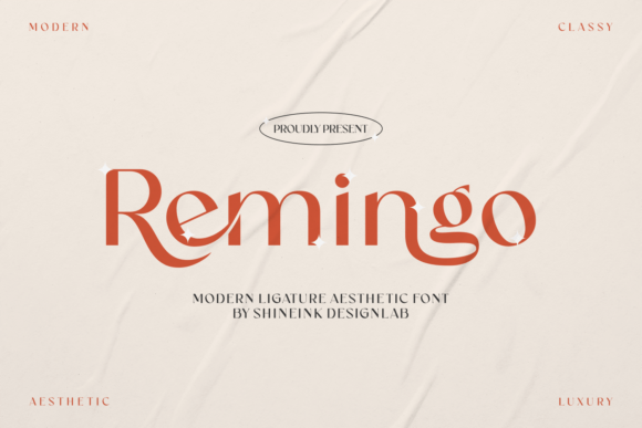 Remingo: A Modern Sans Serif for Designers