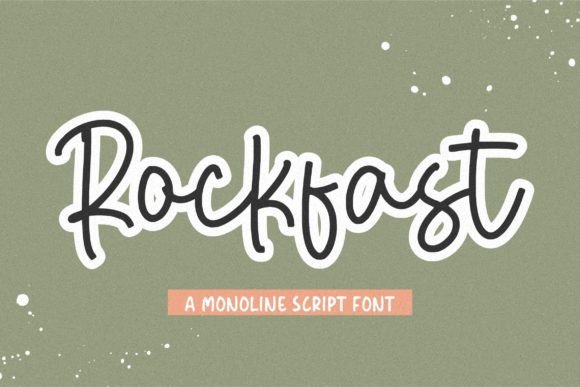 Rockfast: A Script Font for Elegant Design