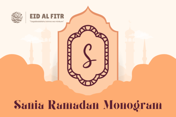 Sania Ramadan Monogram Font
