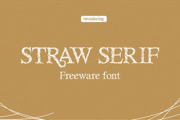 Straw Serif: A Font That Speaks to Makers