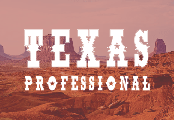 Texas Professional: A Modern Font for Digital Campaigns