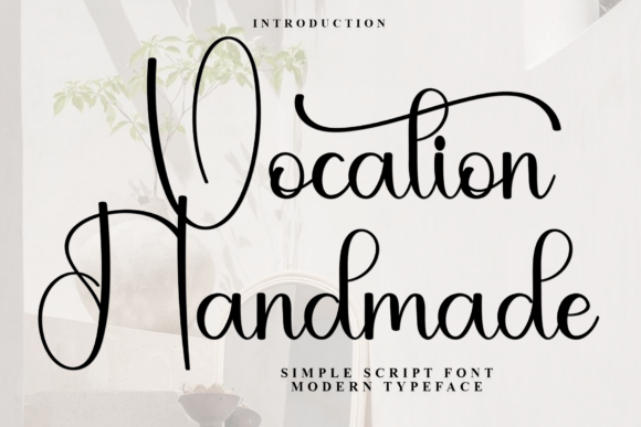 Vocation Handmade Font Review