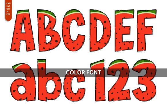 Watermelon Ripe: A Fresh Take on Typography
