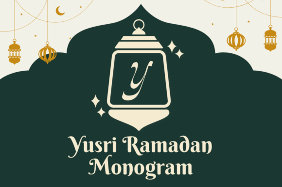 Yusri Ramadan Monogram Font